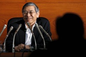 Haruhiko Kuroda, prezes BoJ