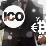 Logo ICO i kryptowalut oraz walut