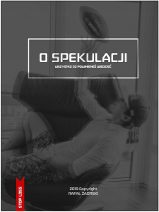 O speklulacji okładka książki Rafała Zaorskiego