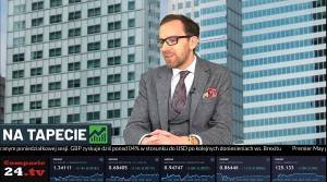 Sebastian Huczek na antenie Comparic24.tv