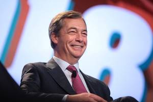 Nigel Farage z Brexit Party